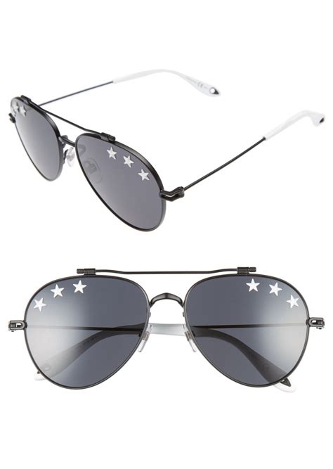 givenchy 58mm aviator sunglasses|Givenchy Designer Sunglasses & Eyewear .